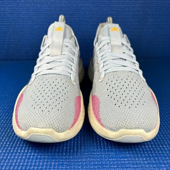 ADIDAS FLUID FLOW 2.0 Women`s Size 6 Grey Pink Athletic Running Shoes H04590 - Picture 2 of 8